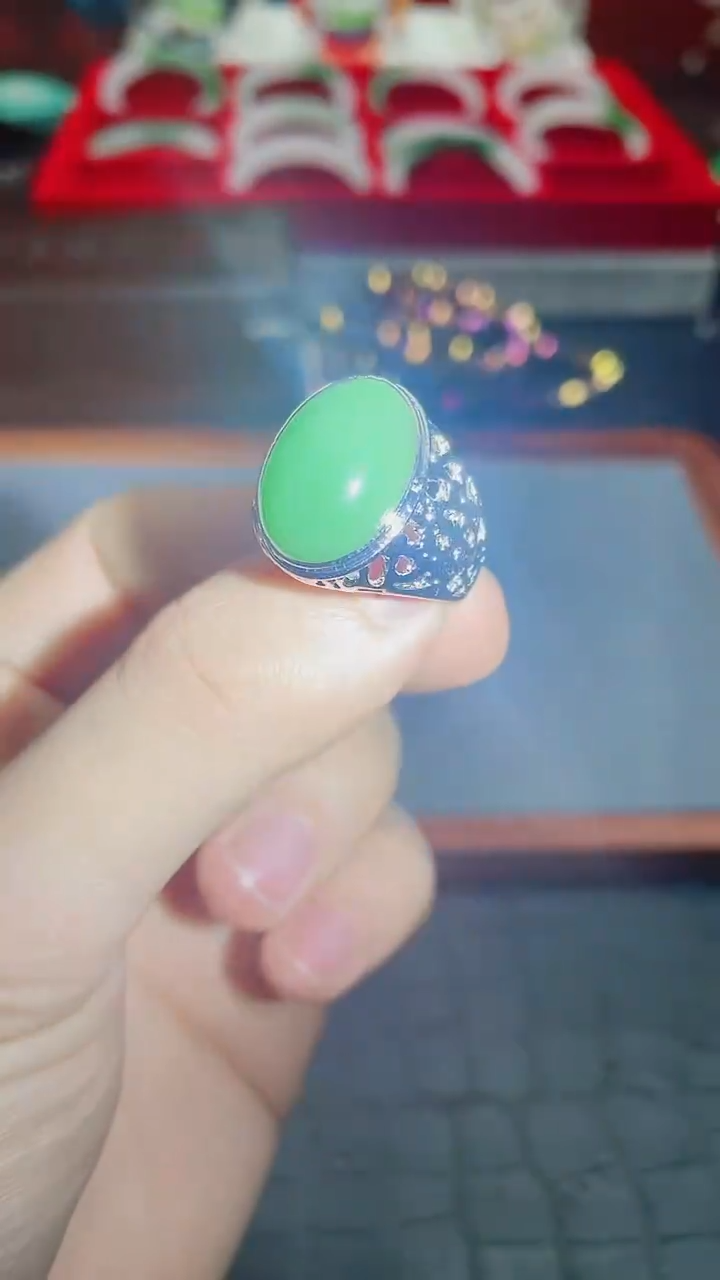 【闪购商品】A007老油戒指