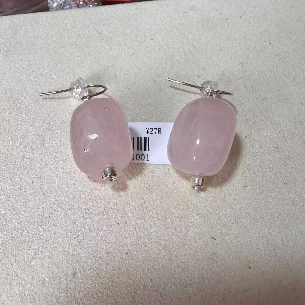 合金仿珍珠胸针 禧娘娘蝴蝶兰小香风耳钉时尚设计师款简约F1001