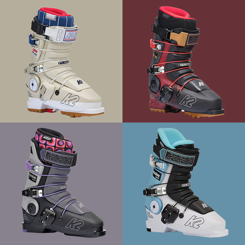 24-25 K2 REVOLVE自由式雪鞋公园双板雪鞋100硬度90男女鞋楦99mm