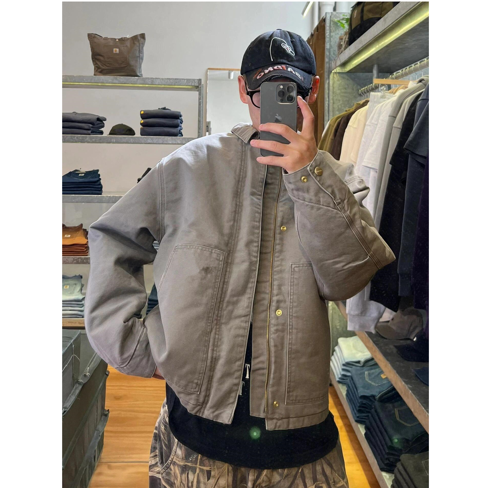 随意对比！任何一家！随随便便都得3张起！J21夹棉夹克男女同款