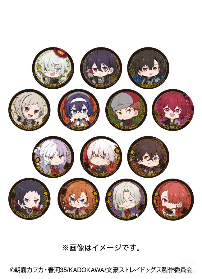 【文豪野犬】东京塔联系列Q版吧唧徽章 盲盒（默认代拆）