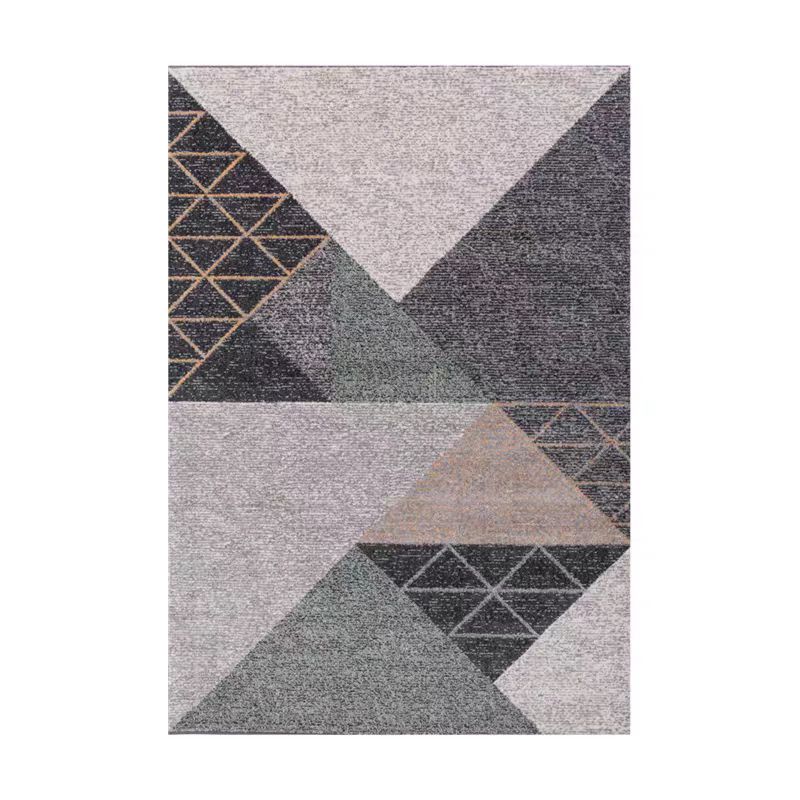 高端机织威尔顿简约百搭抽象卧室茶几垫地毯客厅大地毯