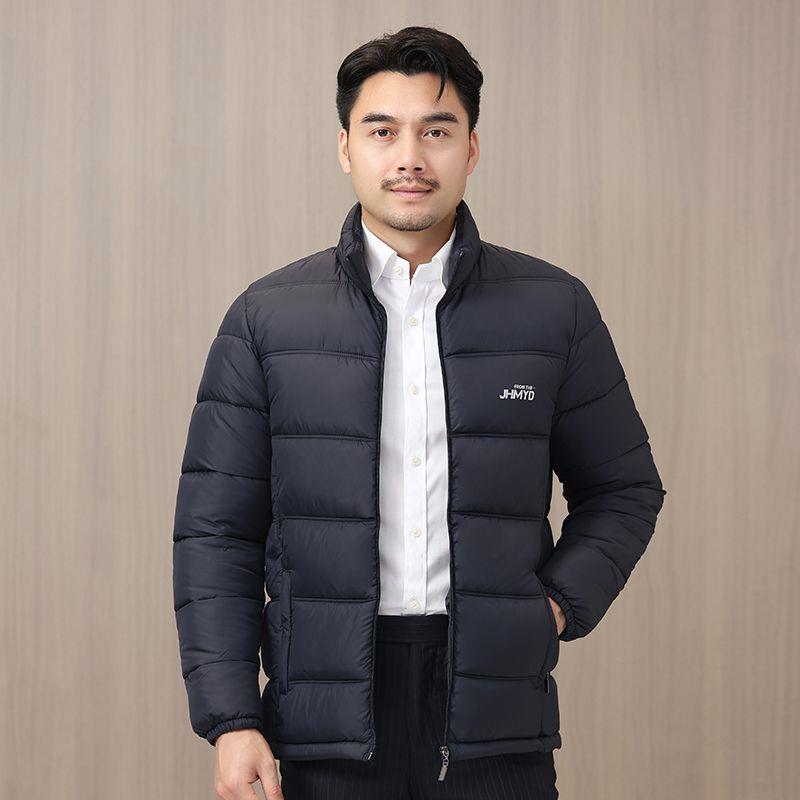 男士羽绒服加厚2023新款冬装外套保暖青年中老年爸爸装