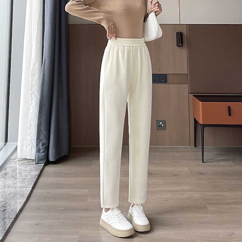 12秋冬季小个子萝卜哈伦裤13初中高中学生岁女孩15九分阔腿