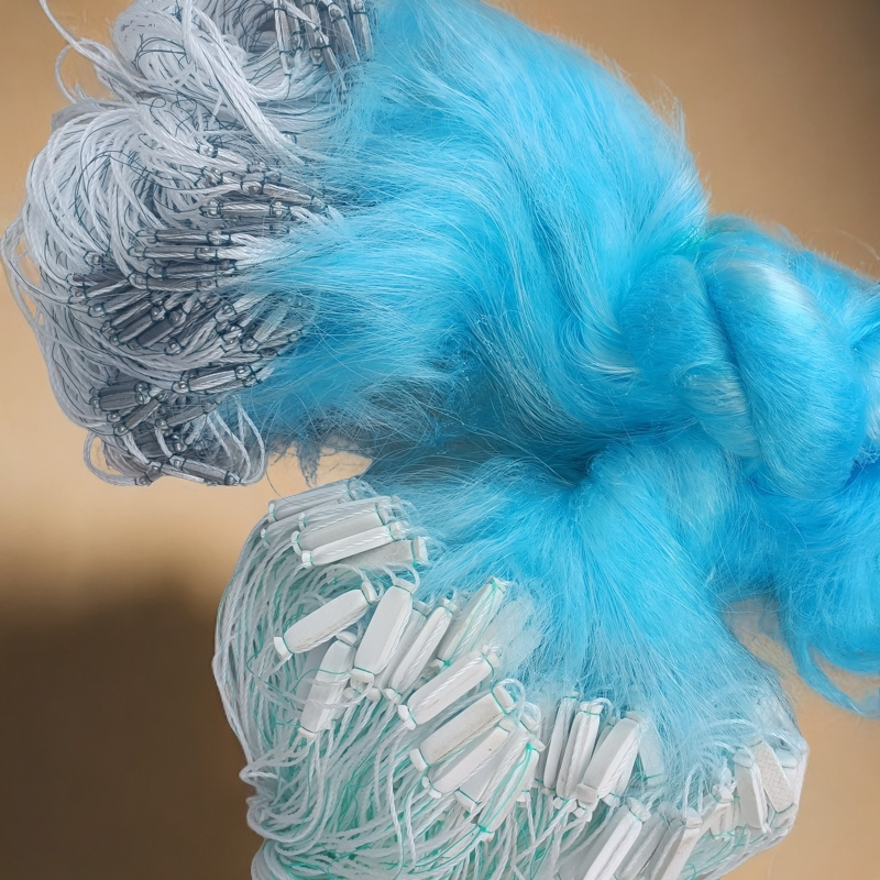 2米高100米长加重鱼尾坠2.5指3指3.5指4指5指6指流水鲫鱼网罗飞网