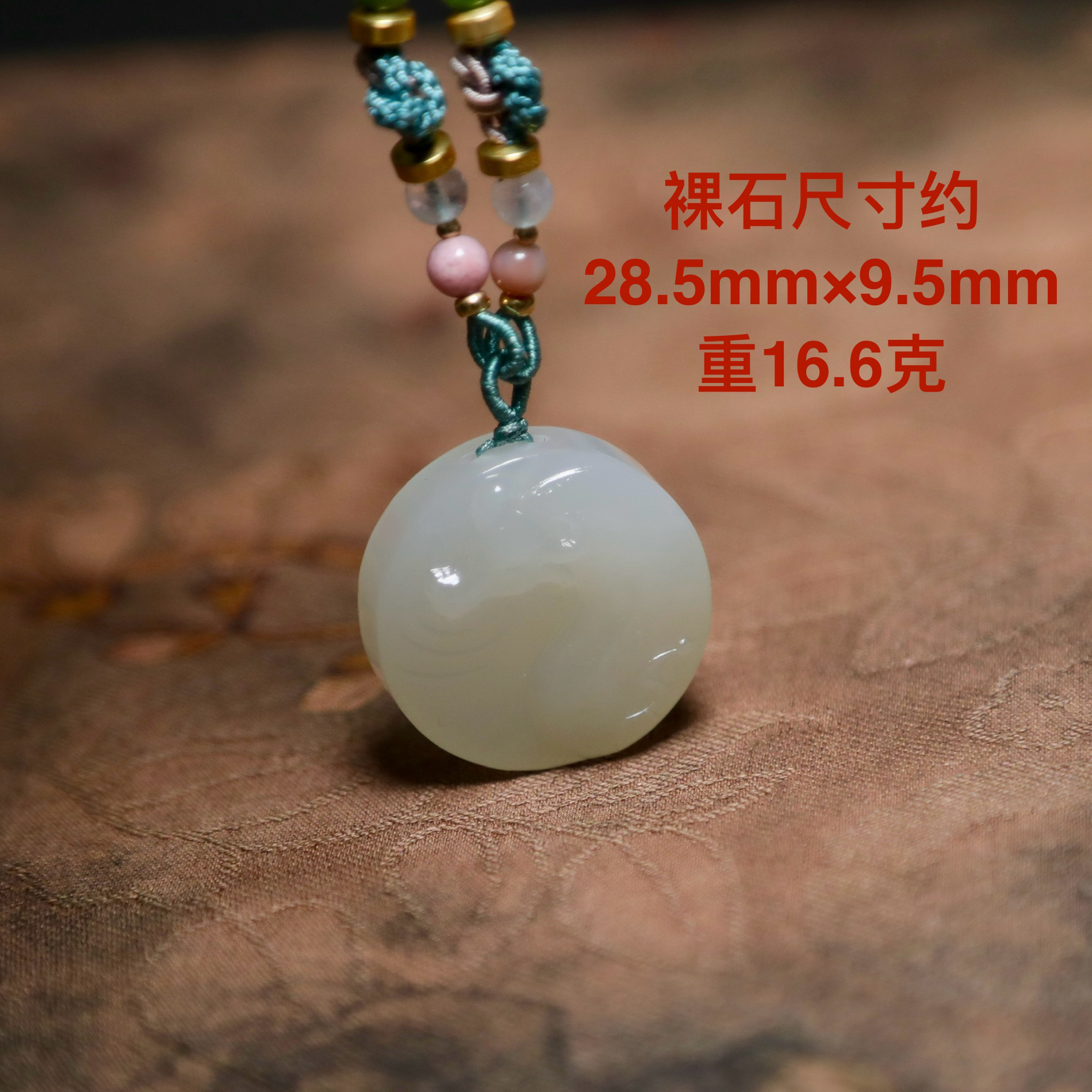 天然和田玉老矿冰底晴水十二生肖牛萌宠属相玉饰属牛吊坠小牛挂件