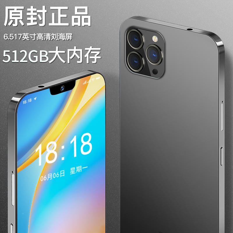 【原装正品】全新未拆封商务智能手机6.5英寸512G大内存双卡双待