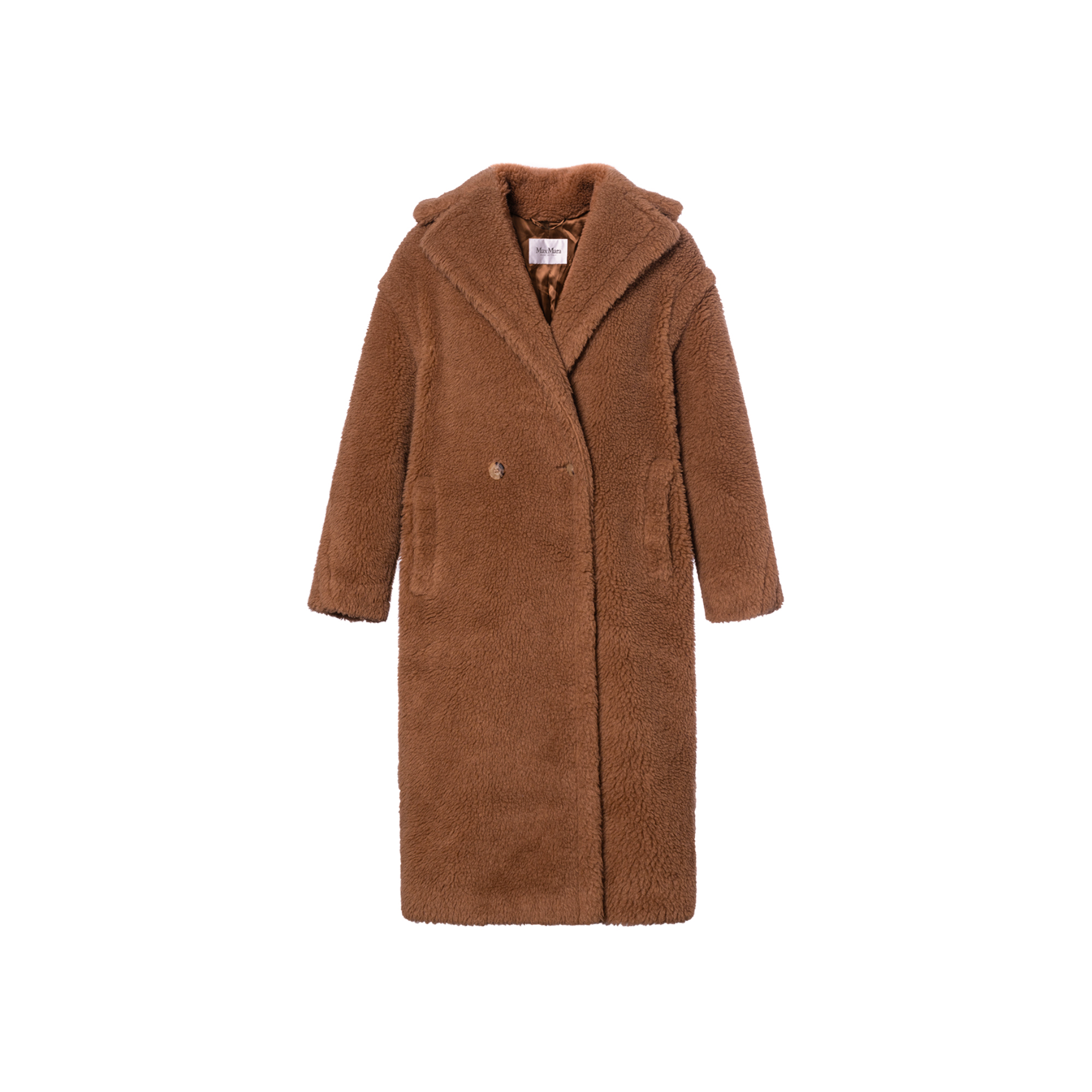 奢邦/MaxMara/TEDDY泰迪熊长款休闲翻领大衣maxmara大衣
