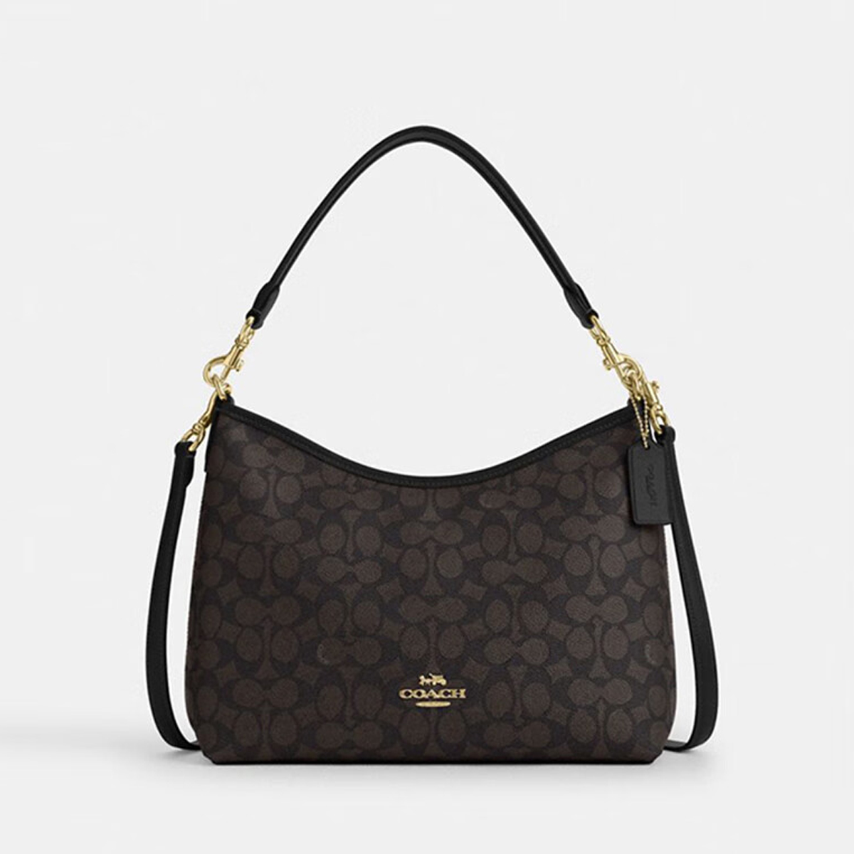 预 COACH/蔻驰 LAUREL单肩时尚新款流浪包斜挎CV975 31*23.5*10.5