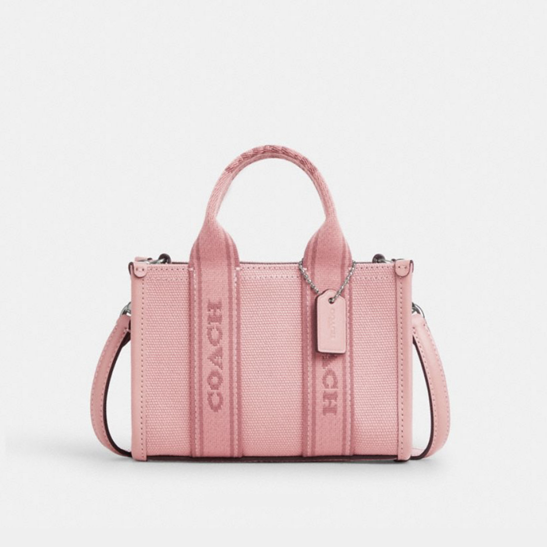 COACH/蔻驰 Smith史密斯托特包迷你百搭时尚拼色女包 16.5*12*8cm