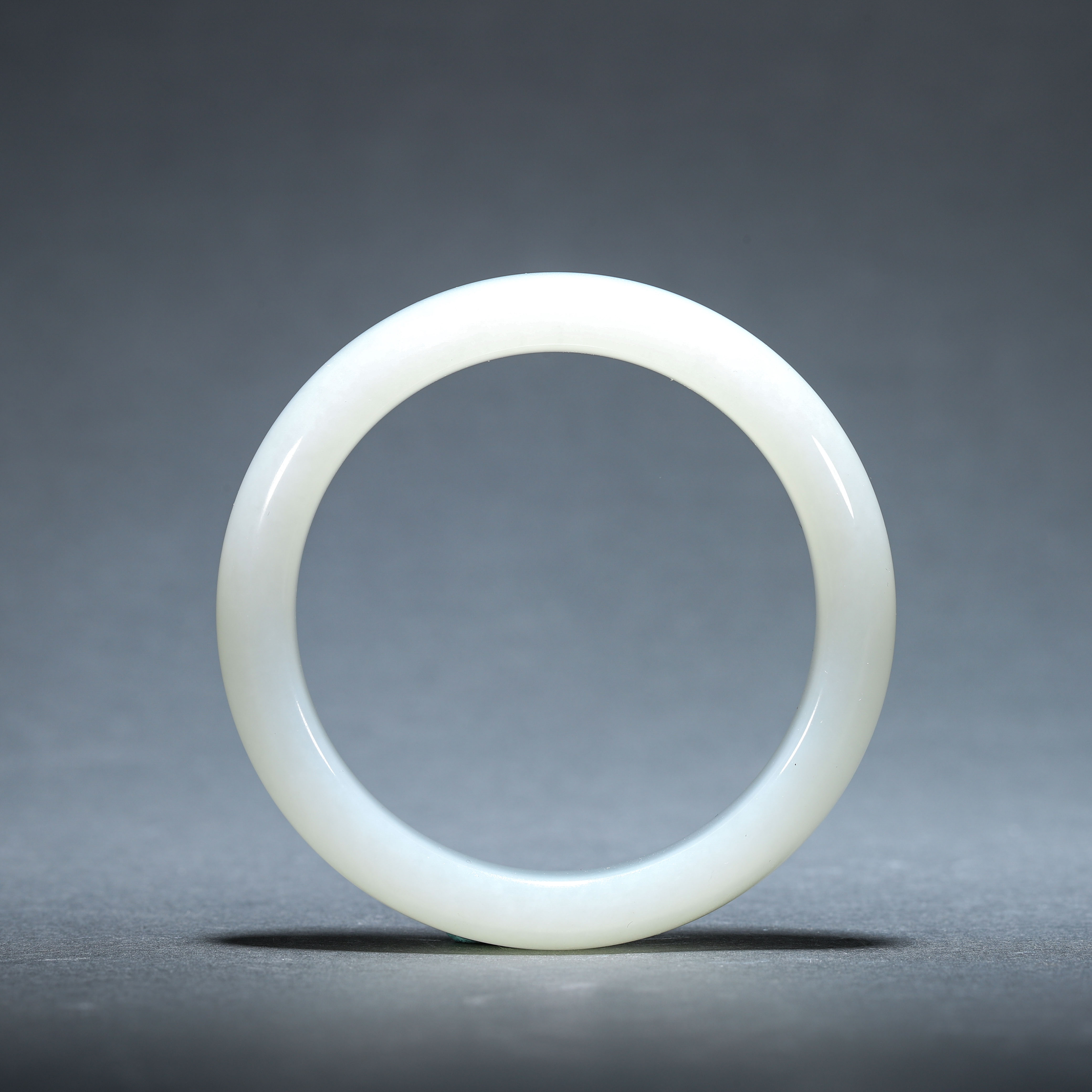 创汇和田白玉手镯/HY407968/金玉良缘/槐荫山房