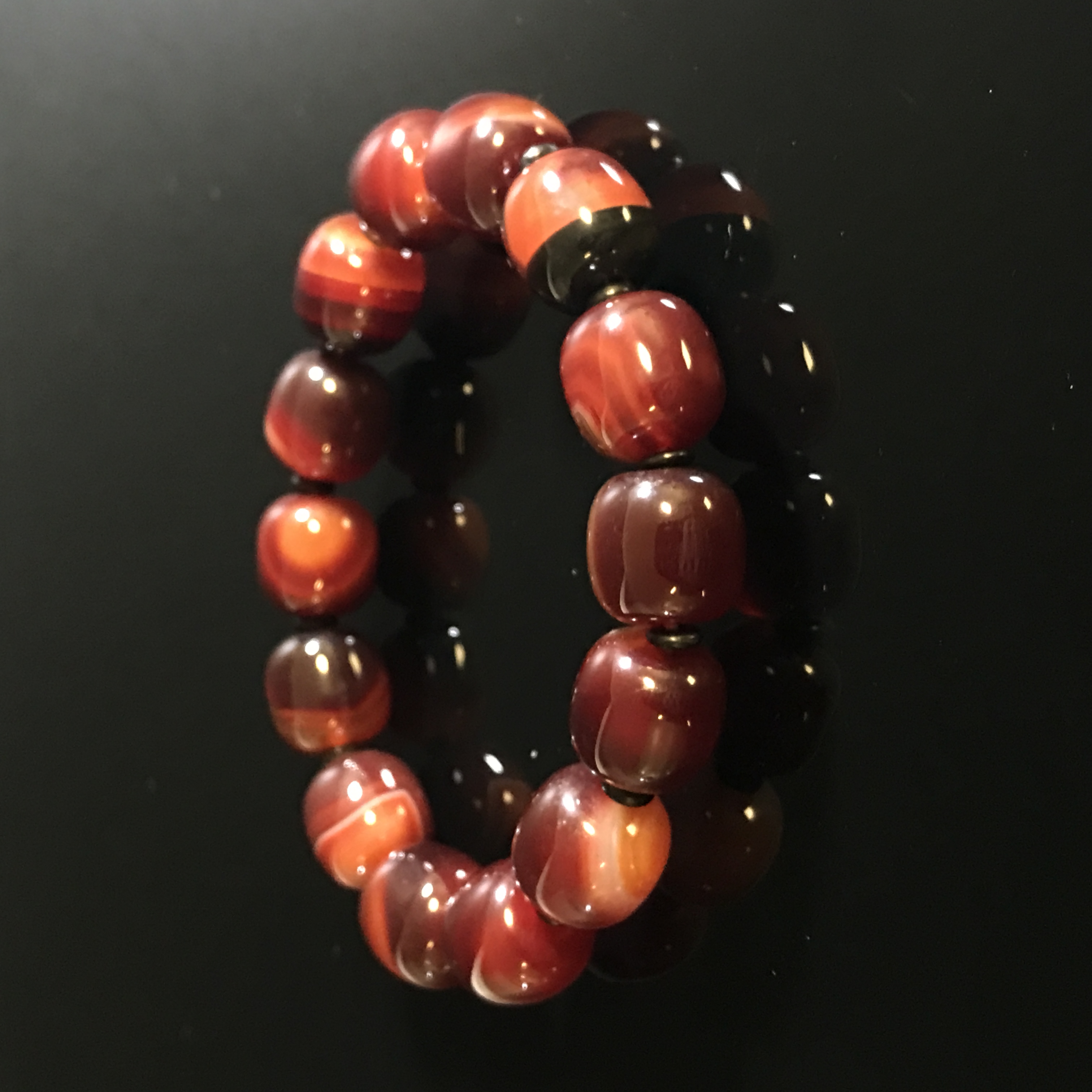 【国营/槐荫/手串】民国玛瑙手串/HY352314