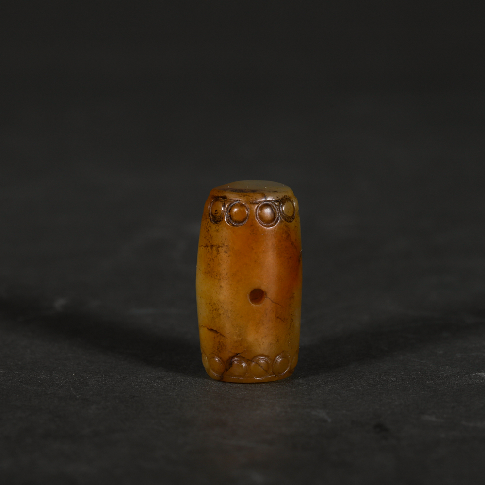 清代鼓珠/HY402171/金玉良缘/槐荫山房