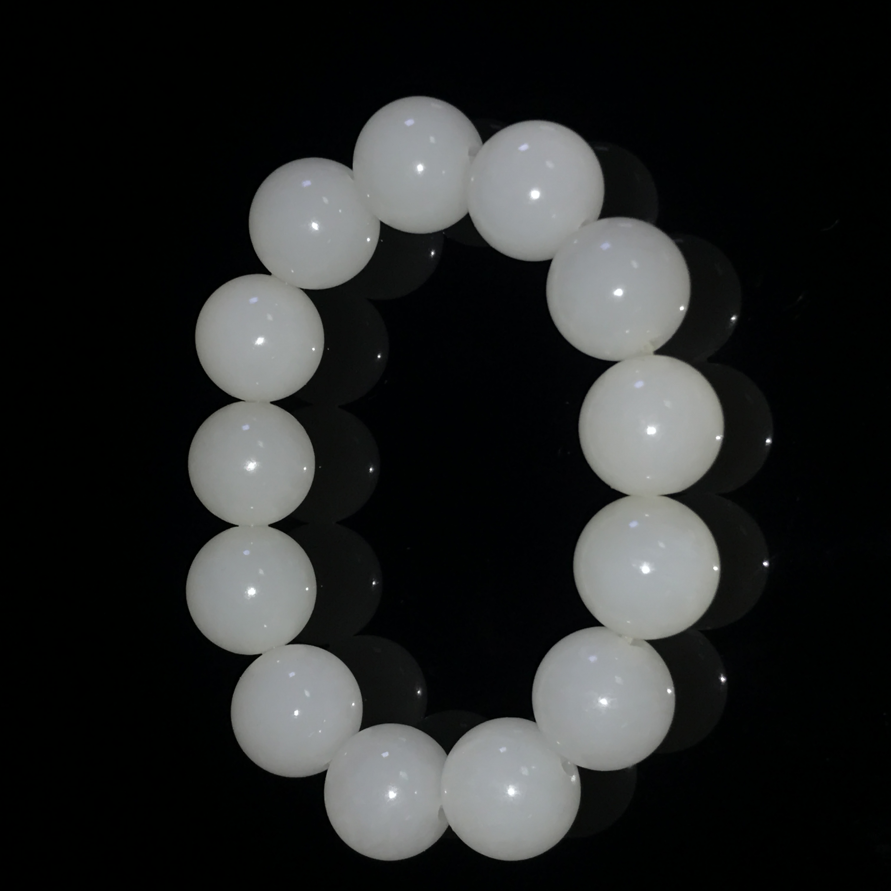 20世纪和田玉手串/HY506536/金玉良缘/槐荫山房