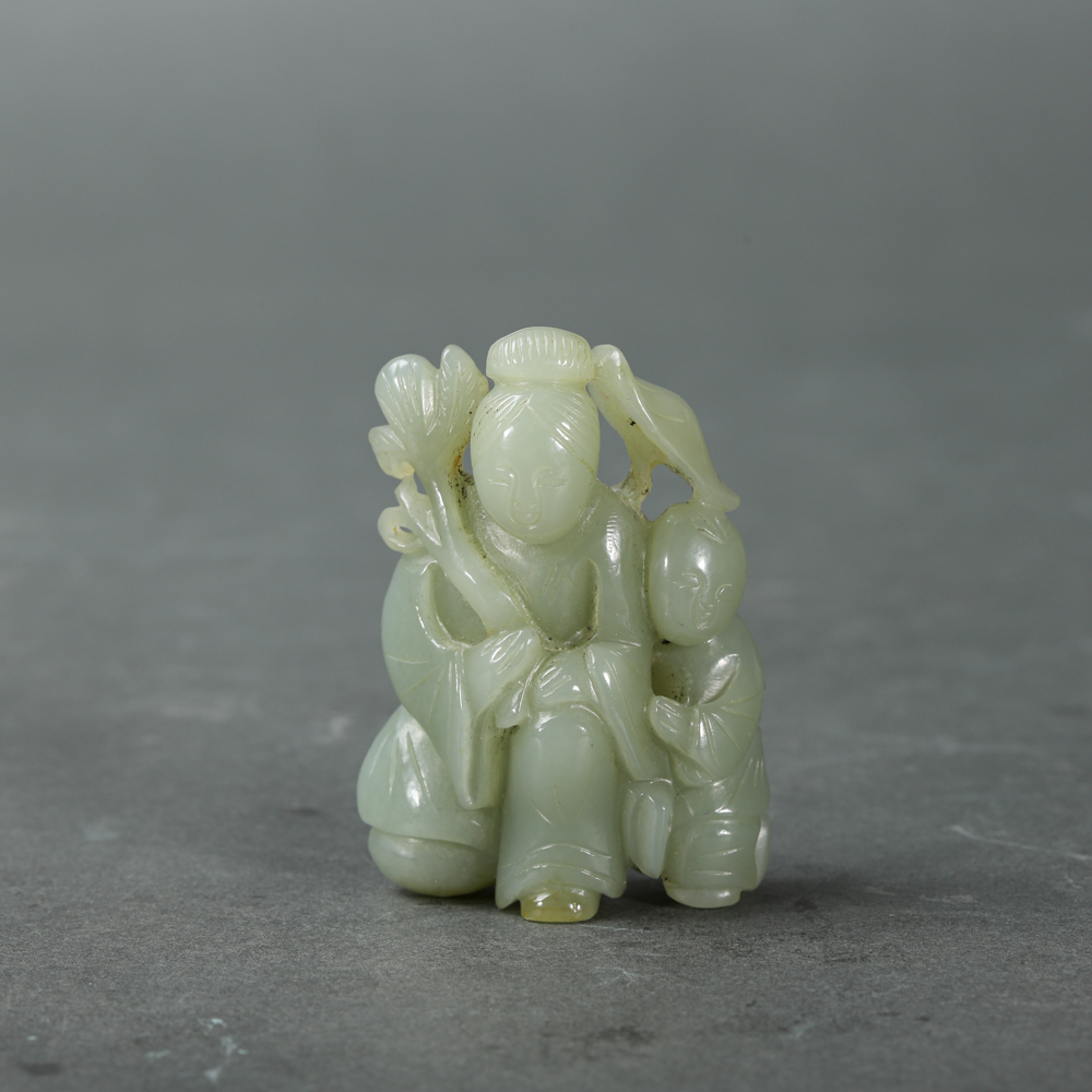清代人物摆件/HY402175/金玉良缘/槐荫山房