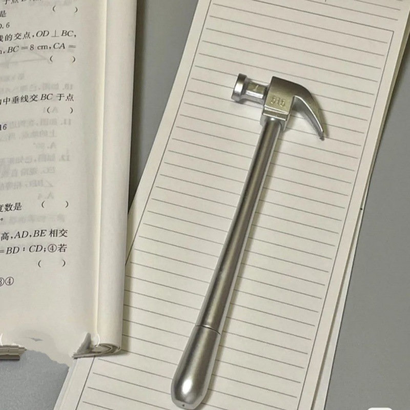 zq31锤子笔*开学必备ins小红书同款搞怪有趣仿真文具锤子0.5签字