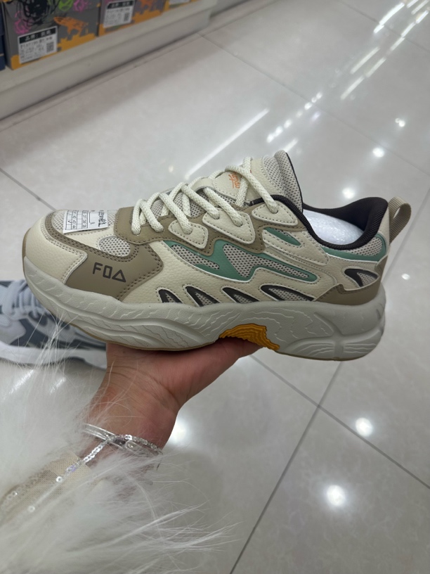 老爹鞋MODERN蕨草鞋跑鞋男款FILA FENR舒适步鞋鞋子FERN