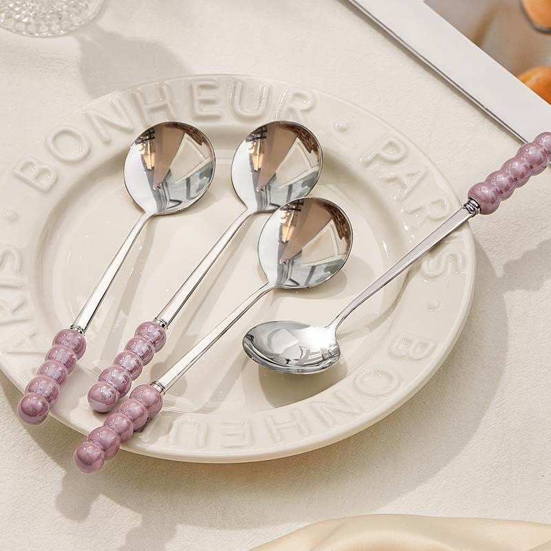 辅食勺42号（以实物为准）儿童宝宝可爱家用创意吃饭便携喝汤餐勺