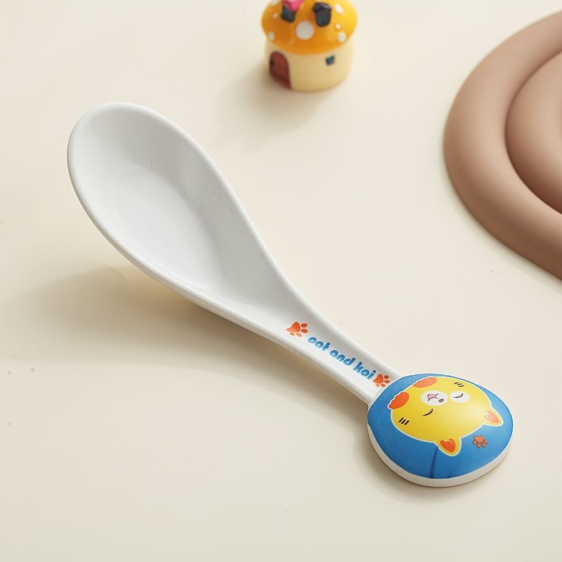 辅食勺09号（以实物为准）儿童宝宝可爱家用创意吃饭便携喝汤餐勺