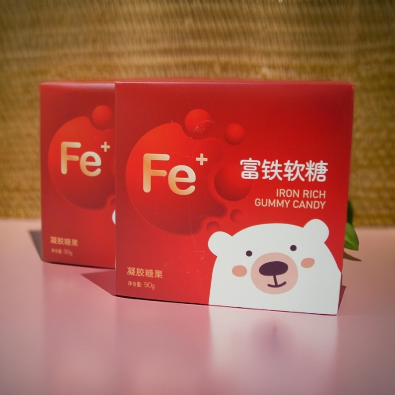 子唯富铁软糖糖果90克效期到26年8月