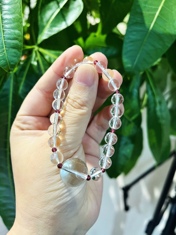 白水晶转运珠手链（多样性发货）时尚手工