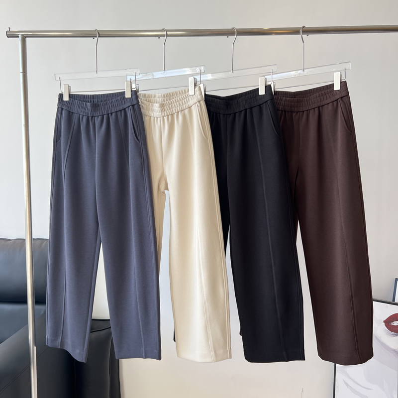 休闲裤长裤设计感小众洋气2024新款