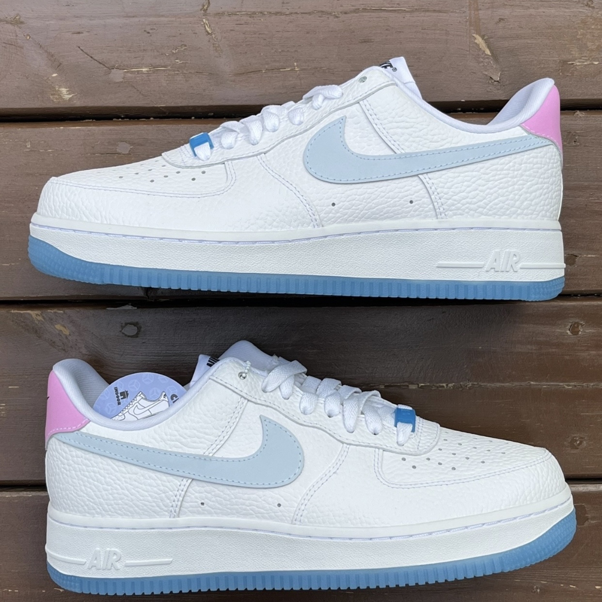 【断码清货】Nike/耐克 Air Force 1 女款热感应休闲板鞋DA8301-101