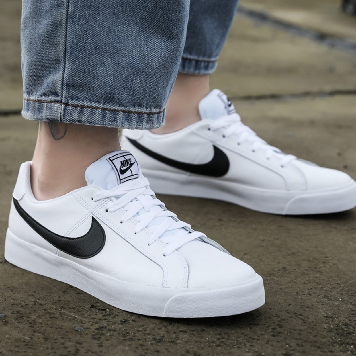 【断码清货】Nike/耐克Court Royale Ac男款低帮休闲板鞋BQ4222-103