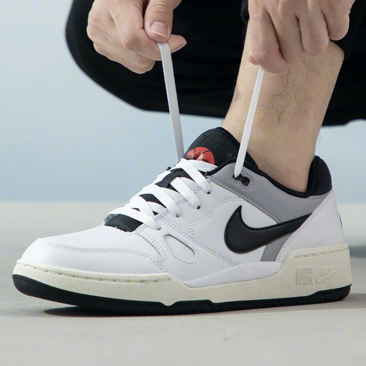 【断码清货】Nike/耐克 Full Force男款低帮减震休闲板鞋FB1362-002