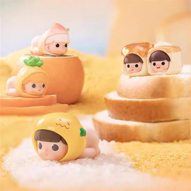 七七【拆盒】黑玩2代mini造趣工厂萌粒（许愿）系列潮玩盲盒代拆