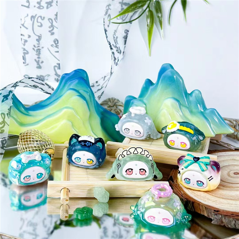 七七【拆盒】白日梦春熙云锦萌粒（踩尾巴） 系列潮玩盲盒代拆