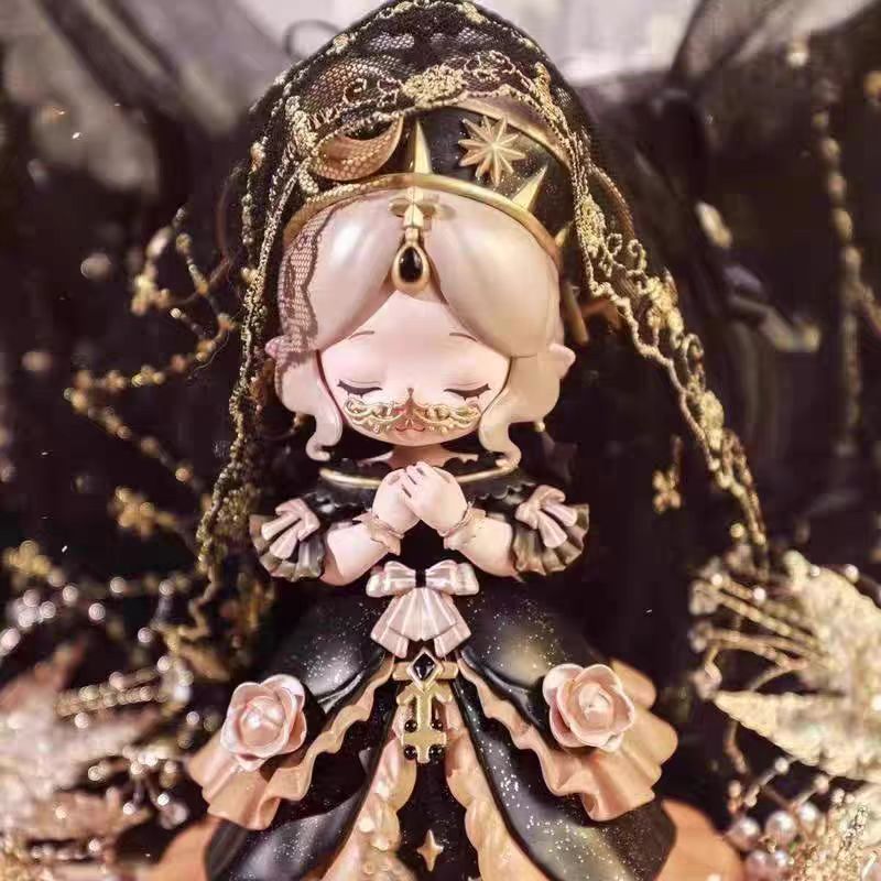 七七【拆盒】蒙娜二代星河轨迹MONA植绒大娃系列潮玩盲盒代拆