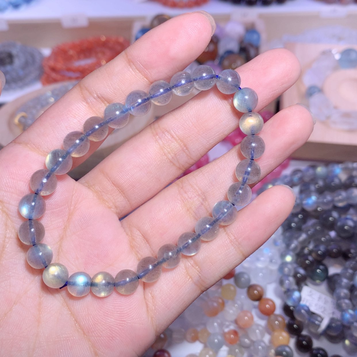 【闪购商品】长石手链未镶嵌S***y