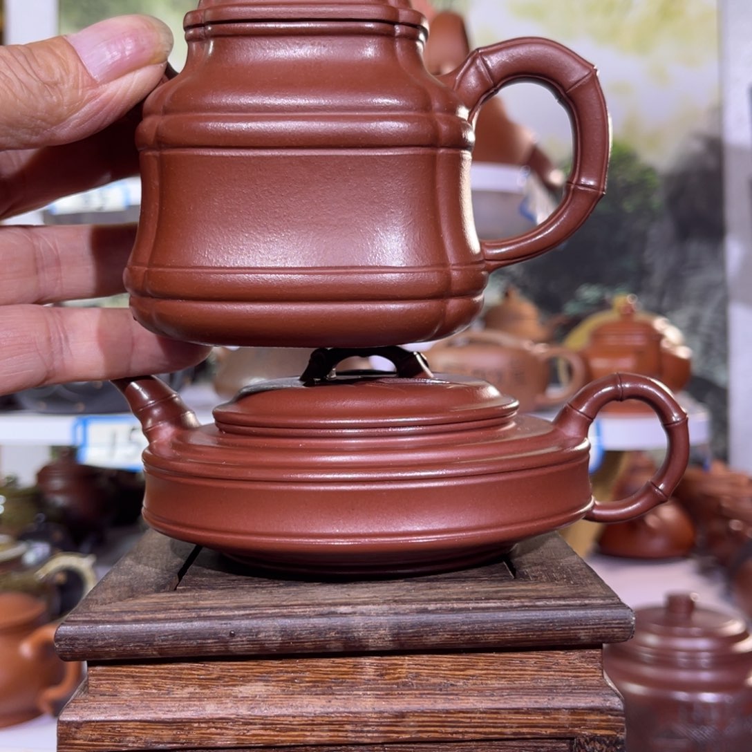 紫砂茶壶盼****富我们的一生总是