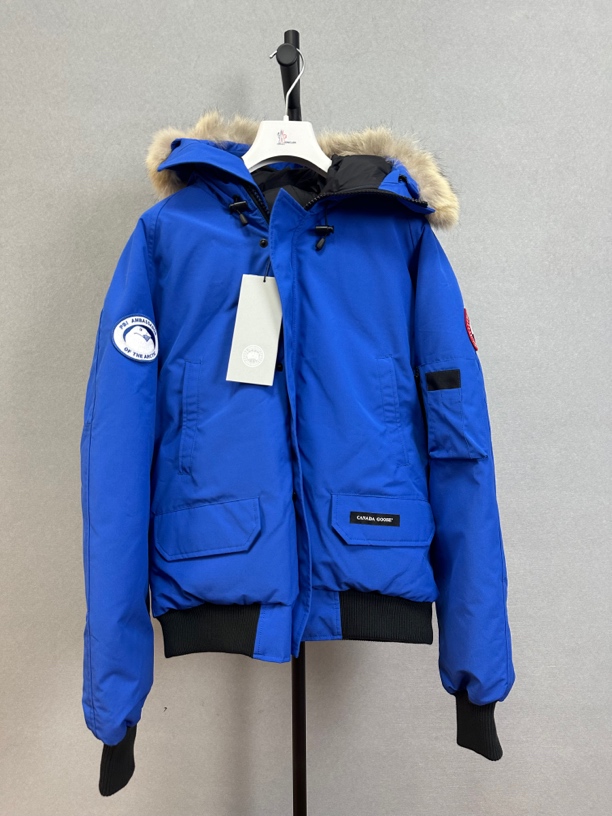 未使用 CANADA GOOSE 男款canada goose 飞行员羽绒服 50226