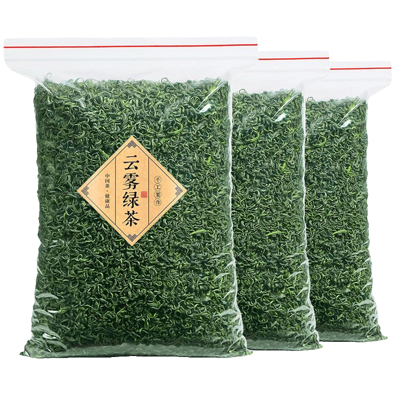 新茶高山云雾绿茶正宗明前碧螺春浓香绿茶炒青春茶叶【性价比袋装】