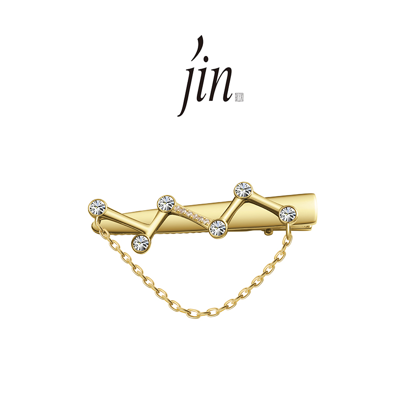 【主理人】锦上妆系列月影发夹“月下竹影斜斜墨”