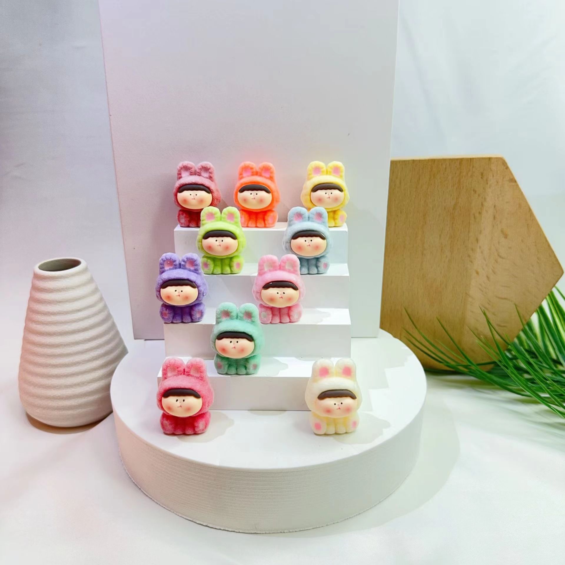 【直播代拆+九宫格+许愿+对对碰】立体 丝绒莉莉丝萌粒摆件