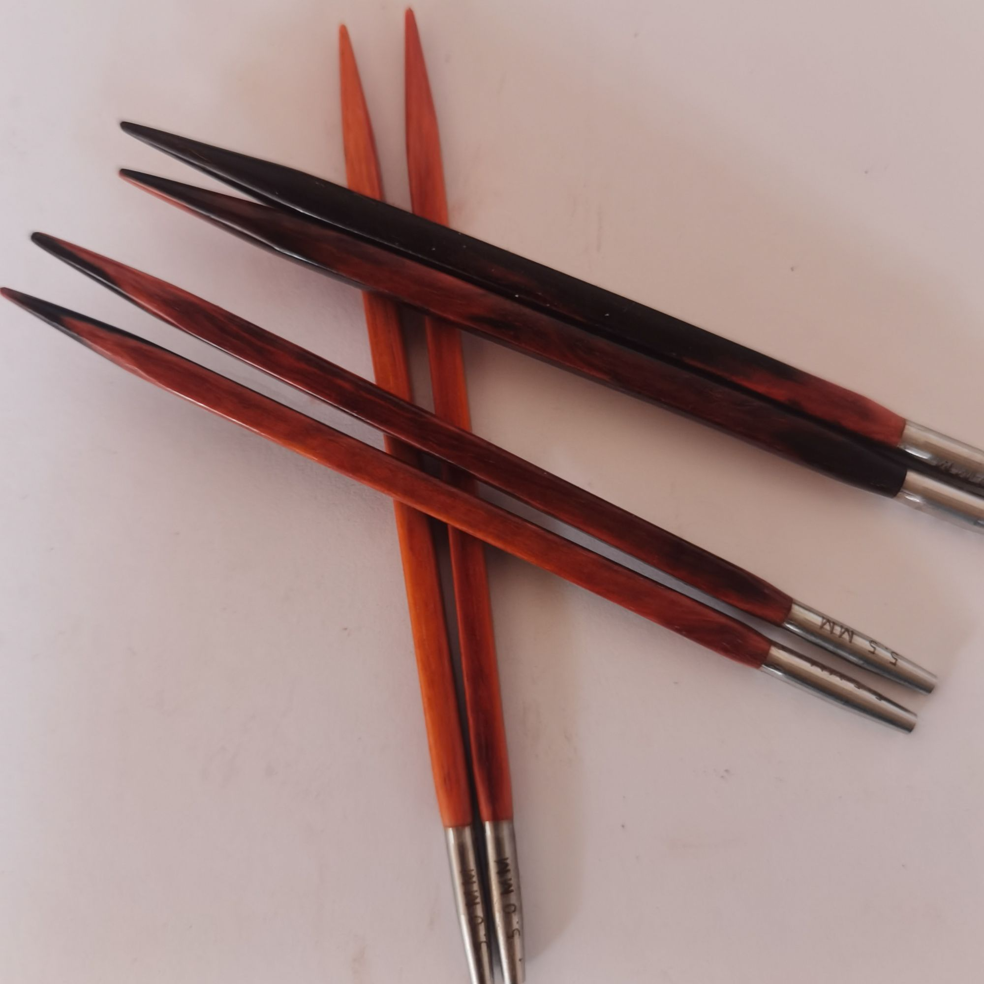 印度小叶紫檀毛衣环形方长针袖子针