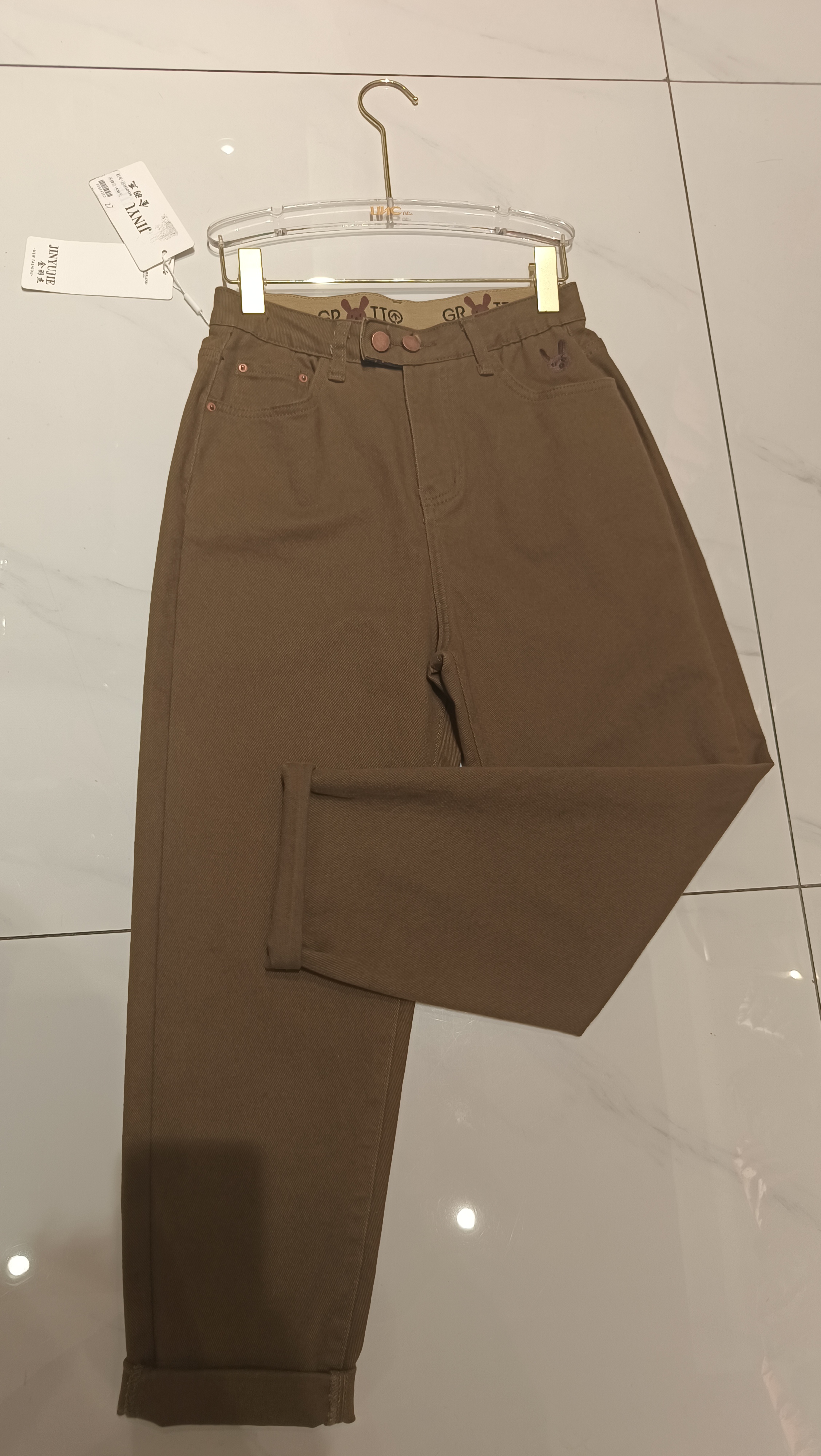 蒲阳【皮皮说穿搭】欧货休闲裤