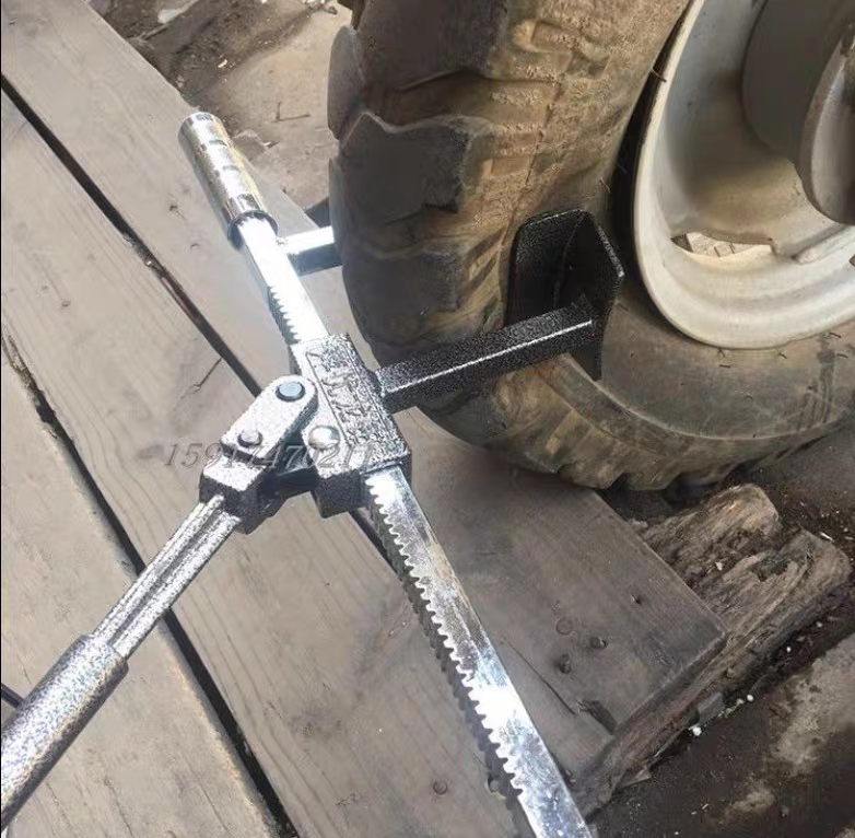 真空胎拆卸工具手动扒胎器下胎工具电动车摩托车龙钳轮胎夹压胎器