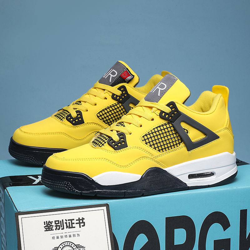 汤姆斯电母男鞋春秋款初中生气垫运动鞋男款内增高百搭休闲板鞋潮