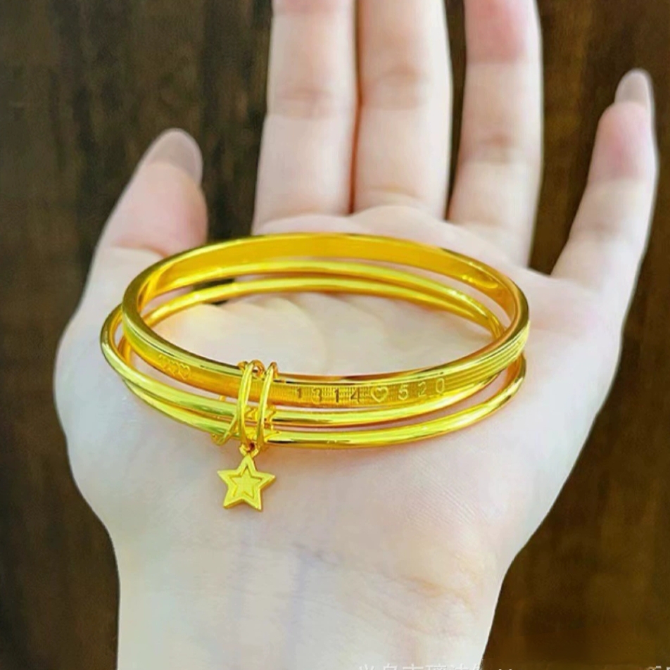 铜合金手镯  满眼星辰三生三世闭口设计时尚手饰（1314—520）气质