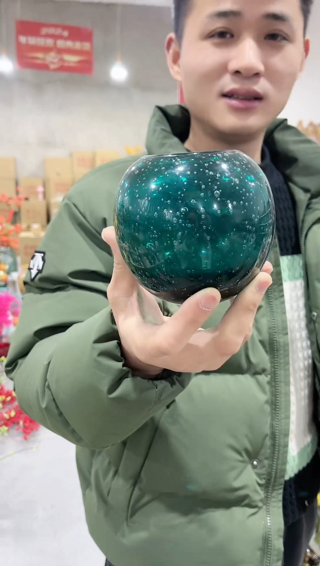 【闪购商品】绿色气泡杯