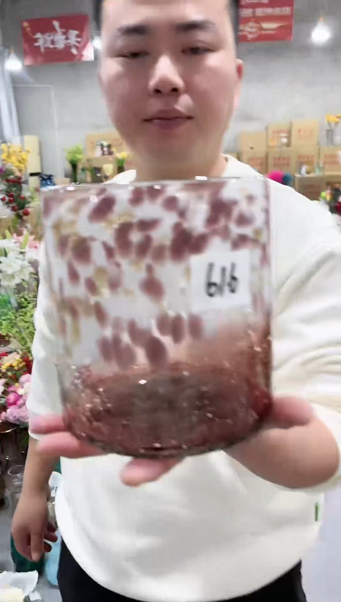 【闪购商品】616冰裂纹花瓶