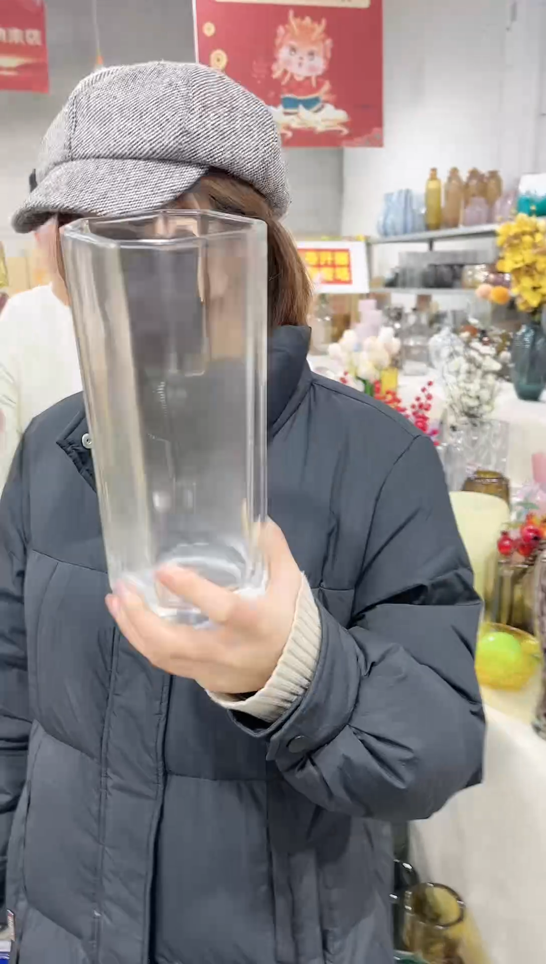 【闪购商品】透明花瓶