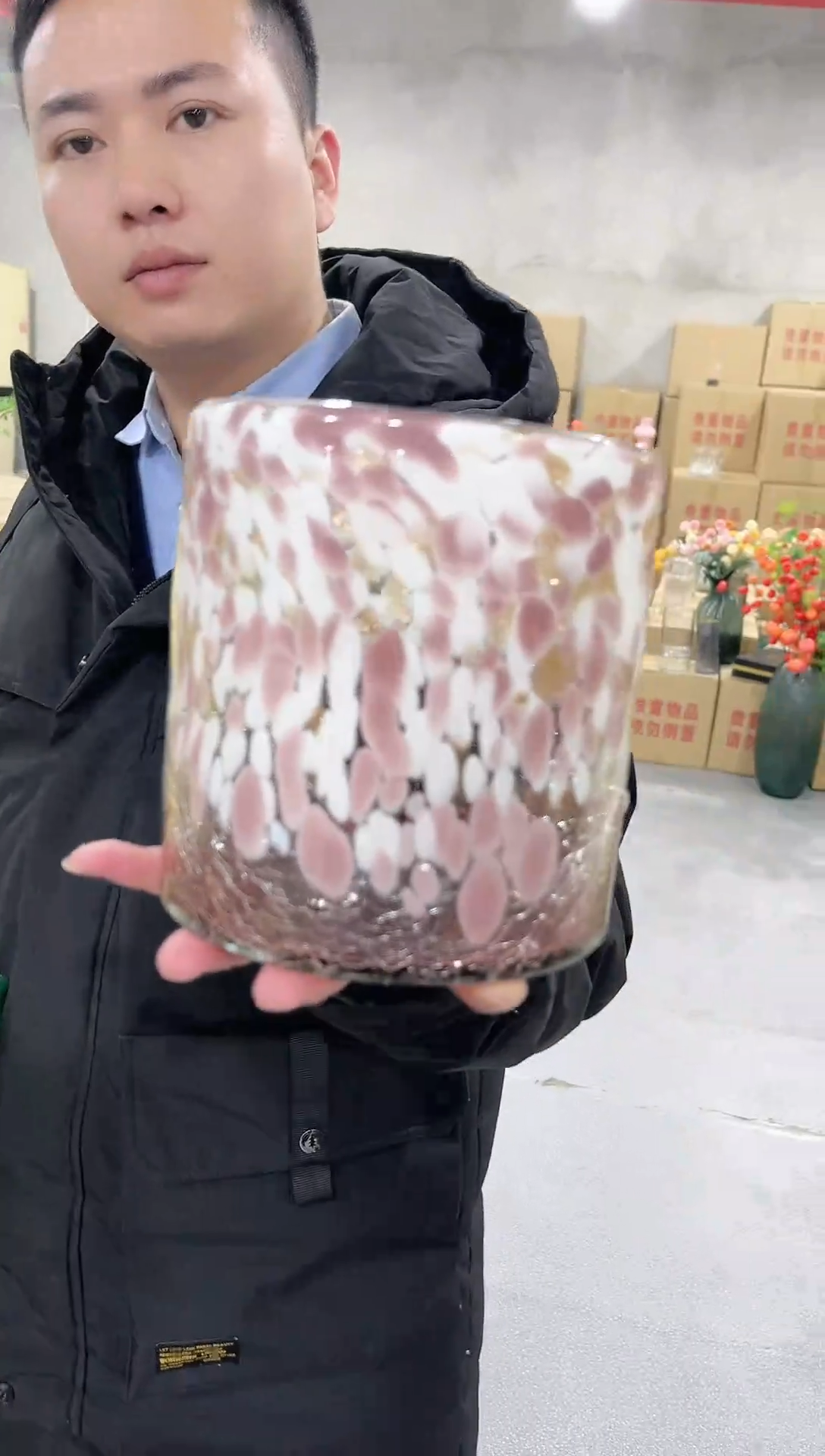 【闪购商品】冰裂纹花瓶