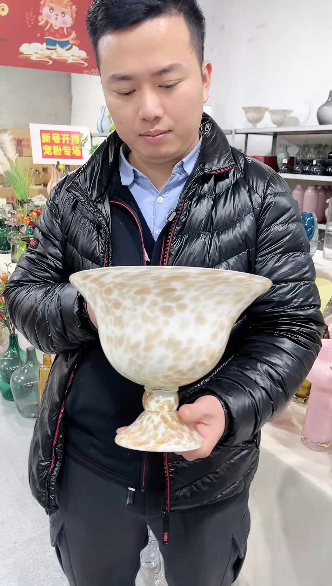 【闪购商品】高脚杯大果盘