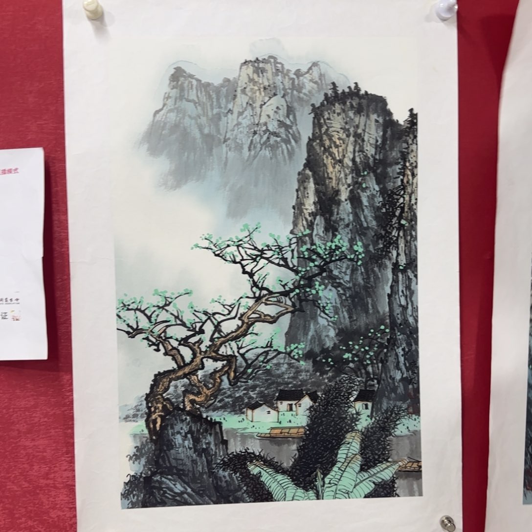 绘画中美协会员李庆友国画