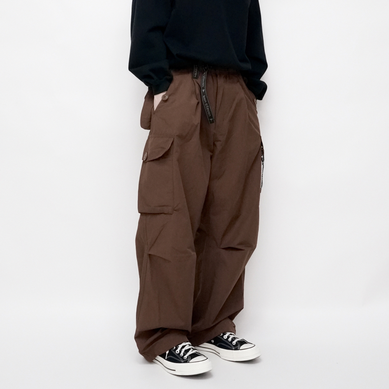 24FW秋季美系支线速干登山伞兵裤男女大口袋宽松工装裤